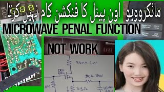 Microwave oven pcb not working microcontroller fulty  hindi [upl. by Ewold]