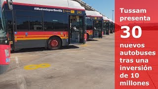 TUSSAM nuevos autobuses [upl. by Kreis324]