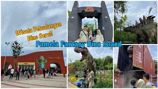 Ada Dinosaurus di Pontianak   Wisata Keluarga Pamela Fantasy Dino Island [upl. by Baram]