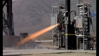 Flometrics Rocket Fuel Pump  Hot Fire Test [upl. by Aitak]