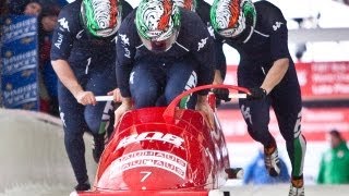 Altenberg WC 4Man Bobsleigh Heat 2 January 6 2013 [upl. by Keir258]