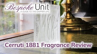 Cerruti 1881 For Men Fragrance Review – A Classic Cologne By Nino Cerruti [upl. by Arratal]