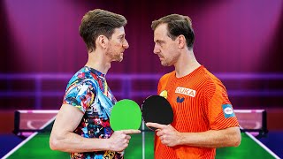 Adam Bobrow vs Timo Boll [upl. by Hanikahs621]