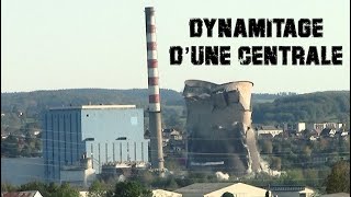 Dynamitage de la centrale Lucy III à MontceaulesMines [upl. by Kcirdahc]