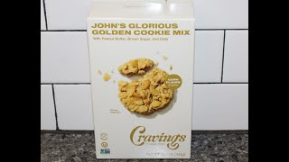 Cravings by Chrissy Teigen John’s Glorious Golden Cookie Mix Review [upl. by Ritch527]