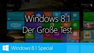 WINDOWS 81 SPECIAL  TEIL II  DER GROSSE TEST [upl. by Nareht]