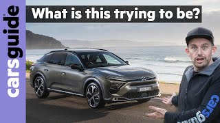 This car doesnt know what its trying to be  and thats just fine Citroen C5 X 2023 review [upl. by Schulman]