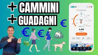 Cammina e GUADAGNA con questa App Tutorial Weward lapp che ti paga per i tuoi passi [upl. by Odlavso]