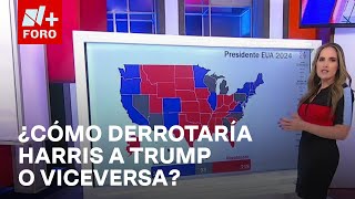 Escenario electoral 2024 Kamala Harris vs Donald Trump y los números clave  Paralelo 23 [upl. by Arak]