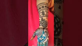 New style trending short mehandi design dolnaviralshort shortsfeed [upl. by Zednanref751]