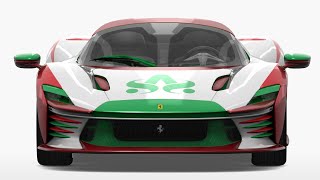 Ferrari Daytona SP3 Italia Livery  Transfagarasan Assetto Corsa [upl. by Audrye747]