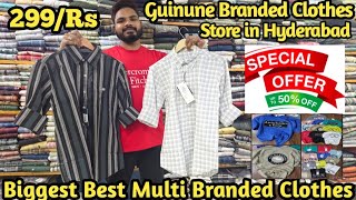 Wholesale Branded Clothes Store in HyderabadBiggest Best Multi Branded Clothes in Hyderabad [upl. by Crescentia]