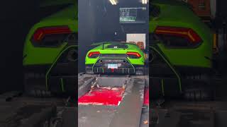 Lamborghini Huracan Performante Dyno Run [upl. by Ferd434]