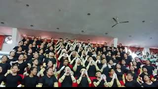 Bench Yell Competition 2018  Batangas State University  CABEIHM Department with SUBTITLES [upl. by Wendelina]