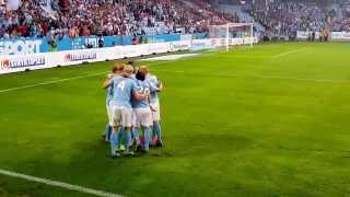 Malmö FF vs Sparta Prag Tor Markus Rosenberg 20 06082014 [upl. by Kemp]