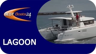 Lagoon 40 Neuvorstellung 2015 bei BESTBoats24 [upl. by Llednol]