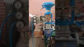 Pneumatic Positioner Calibration And working Video [upl. by Arabelle986]