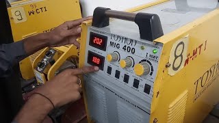 MIG  GMAW  Co2 Arc Welding Demo  Straight Line Bead MIG Welding  Trainees First Time😎 [upl. by Fraya]