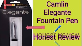 CAMLIN ELEGANTE FOUNTAIN PEN REVIEW [upl. by Evita595]