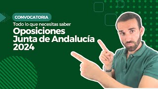 ▶️OPOSICIONES JUNTA DE ANDALUCÍA 2024 🔥 TODA la información en 4 MINUTOS⏲️ [upl. by Gypsy]