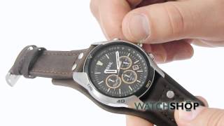 Mens Fossil Coachman Chronograph Cuff Watch CH2891 [upl. by Gnilrits]