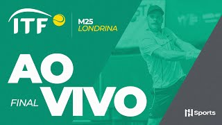 ITF M25 LONDRINA  FINAL  AO VIVO E COM IMAGENS [upl. by Buehrer]