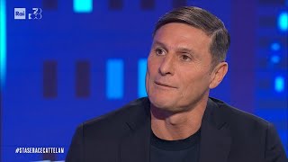 Lintervista a Javier Zanetti  Stasera cè Cattelan su Rai 2 del 31012024 [upl. by Afesoj231]