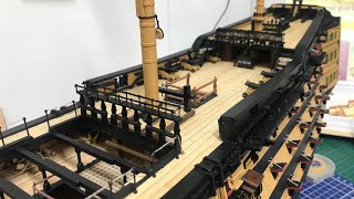 The Most Difficult Model Ship To Ever Build  184 HMS VICTORY [upl. by Georgina]