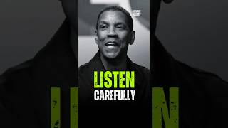 Listen Carefully • Denzel Washington motivation denzelwashington [upl. by Mloclam]