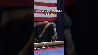 Will Simone ever compete this skill😧gymnast fitness flip sportsclothing sports shorts [upl. by Harrietta]