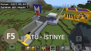 F5 Füniküler Hattı İstinyeİtü Hattı Minecraft Dan [upl. by Eniamraj]