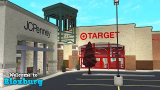 Visiting 24M SHOPPING MALL ON BLOXBURG HUGE  Roblox Bloxburg [upl. by Eybba]