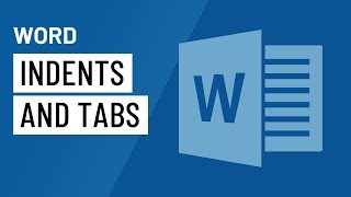 Word Indents and Tabs [upl. by Bond]