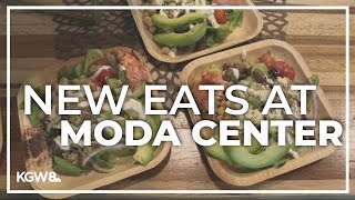 Moda Center debuts new food offerings for upcoming NBA season [upl. by Lyrahc]