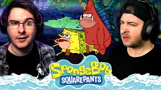 SPONGEBOB SQUAREPANTS Episode 14 REACTION  SB129 amp Karate Choppers [upl. by Panthia]