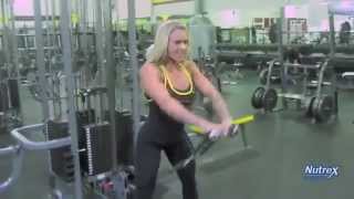 Larissa Reis shoulders trainingmp4 [upl. by Dunning]