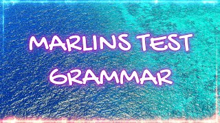 Marlins Test For Seafarer  Grammar [upl. by Ahsiliw753]