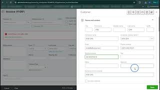 How to Create amp Customize Invoices in QuickBooks Online  Add Logo Send by Email amp Track Profit [upl. by Aihsilef]