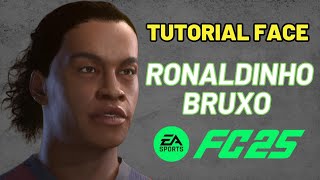 EaFc25 TUTORIAL FACE RONALDINHO PRO CLUBSCARREIRA [upl. by Ateiram]