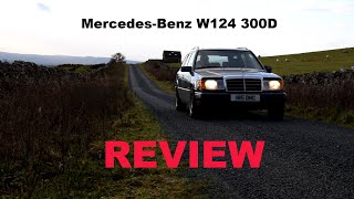 1991 Mercedes Benz W124 300D Real world review [upl. by Llerred332]