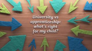 University vs apprenticeship whats right for my child [upl. by Bocoj]