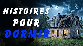 Histoires Vraiment Effrayantes Pour Dormir  Sons de Pluie  Écran Noir  Vol27 [upl. by Lowrie473]