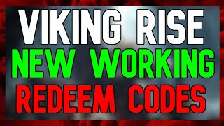 New Viking Rise Codes  Viking Rise Gift Codes January 2024 [upl. by Akcebar493]