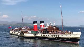 Paddle Steamer Waverley’s 1st Cruise of 2018 [upl. by Arimlede143]