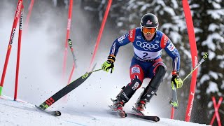 Alexis Pinturaults HighSpeed Crash in Wengen SuperG [upl. by Langham]