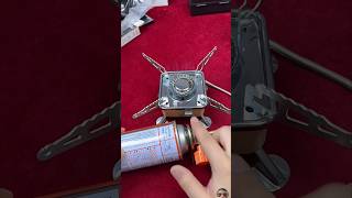 Foldable Gas Stove  Traveling Gas Stove kitchengadgets unboxing [upl. by Mansfield]