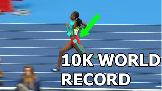 Running Analysis Running the FASTEST 10K Ever Almaz Ayana [upl. by Sheridan]