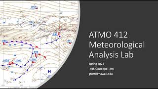 ATMO 412  Baroclinic instability [upl. by Nemlaz]