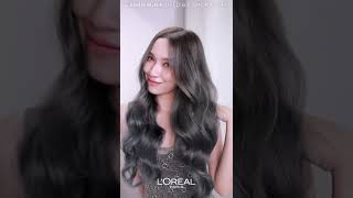 Get more vivid Ash hair with the NEW Excellence Ash Supreme and Bleach Supreme from LOreal Paris [upl. by Sorcha296]