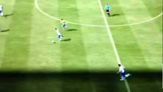 Unbelievable FIFA 12 goal [upl. by Leshia]